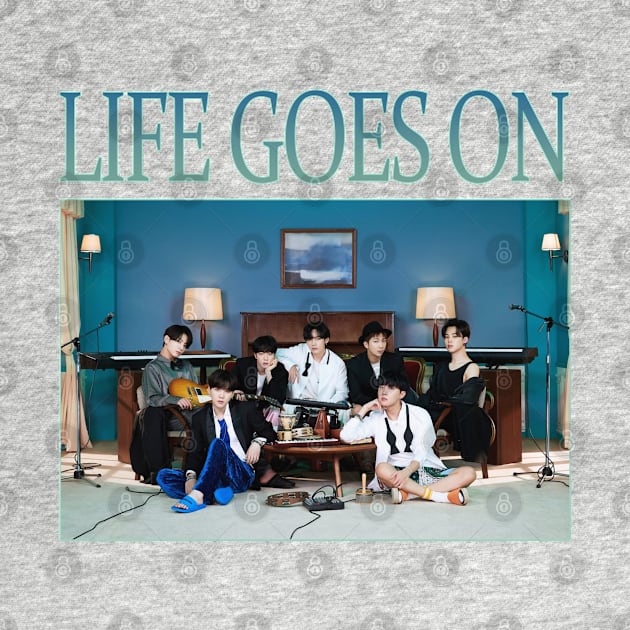 BTS - life goes on BE by chidees